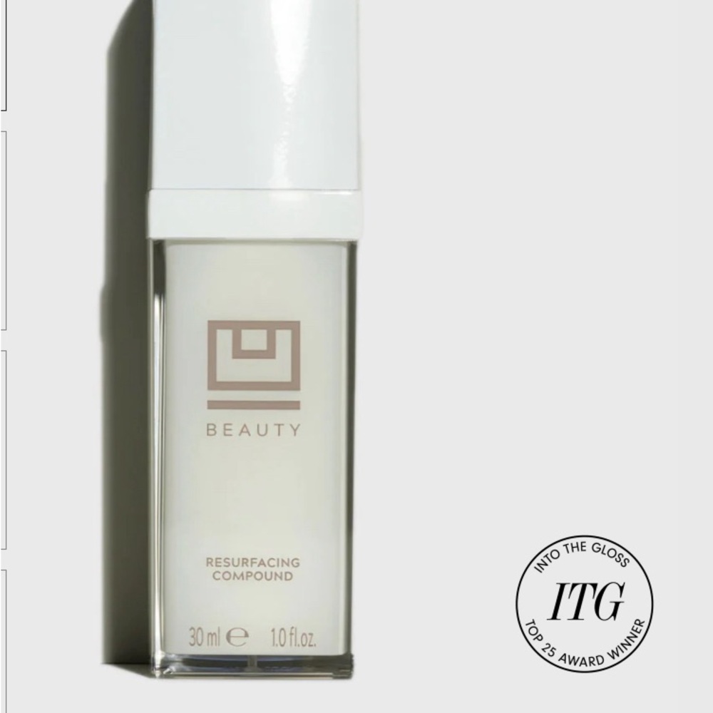 U Beauty Resurfacing Compound 1 oz (30ml) NEW sealed NWT Serum / Exfoliator